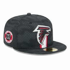 Atlanta Falcons New Era 2024 Sideline 59FIFTY Fitted Hat - Black outlet
