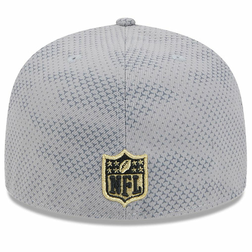 New Orleans Saints New Era 2024 Sideline 59FIFTY Fitted Hat - Gray discount