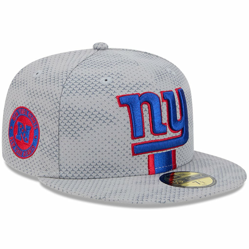 New York Giants New Era 2024 Sideline 59FIFTY Fitted Hat - Gray sale
