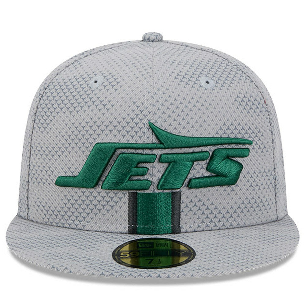 New York Jets New Era 2024 Sideline 59FIFTY Fitted Hat - Gray on sale
