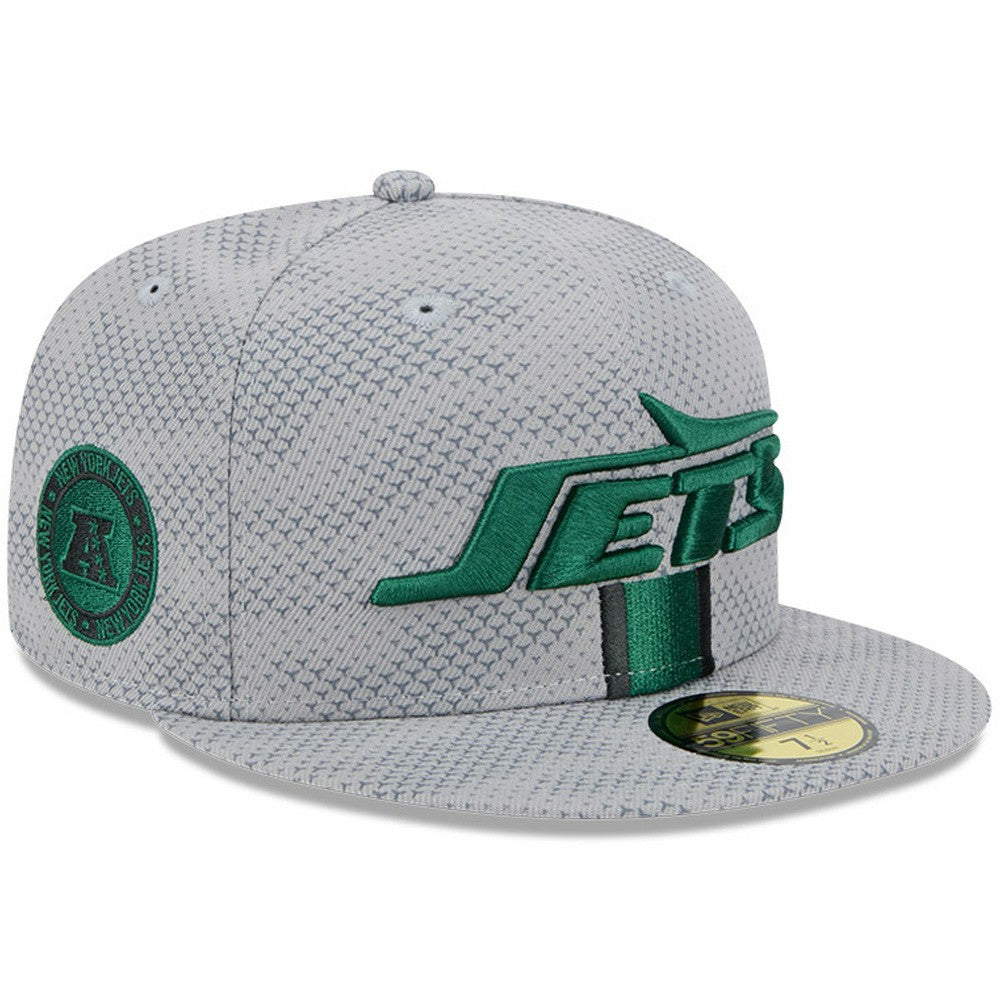 New York Jets New Era 2024 Sideline 59FIFTY Fitted Hat - Gray on sale