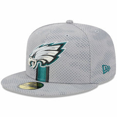 Philadelphia Eagles New Era 2024 Sideline 59FIFTY Fitted Hat - Gray sale