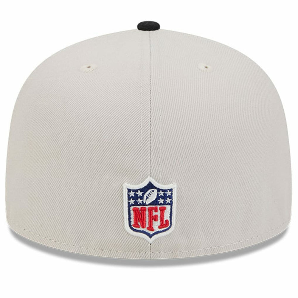 New Orleans Saints New Era 2024 Sideline Historic 59FIFTY Fitted Hat - Stone/Black cheap