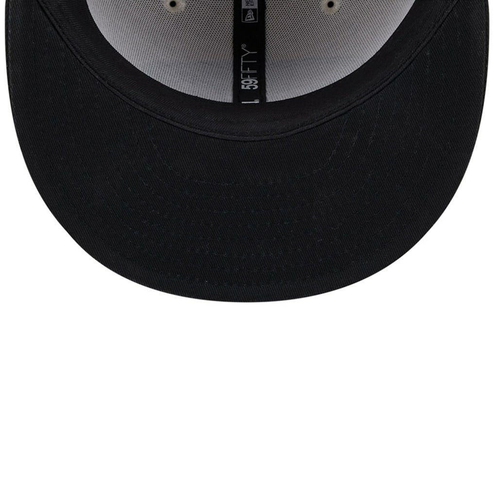 Philadelphia Eagles New Era 2024 Sideline Historic 59FIFTY Fitted Hat - Stone/Black on sale
