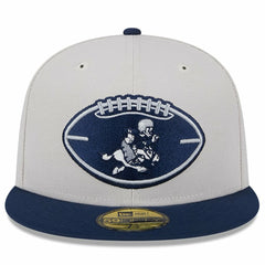 Dallas Cowboys New Era 2024 Sideline Historic 59FIFTY Fitted Hat - Stone/Navy outlet
