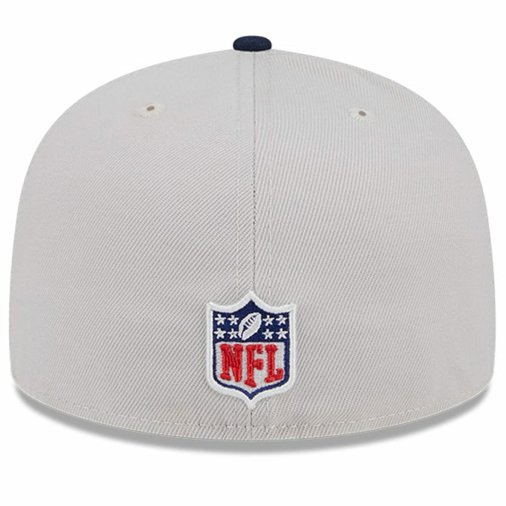 Dallas Cowboys New Era 2024 Sideline Historic 59FIFTY Fitted Hat - Stone/Navy outlet