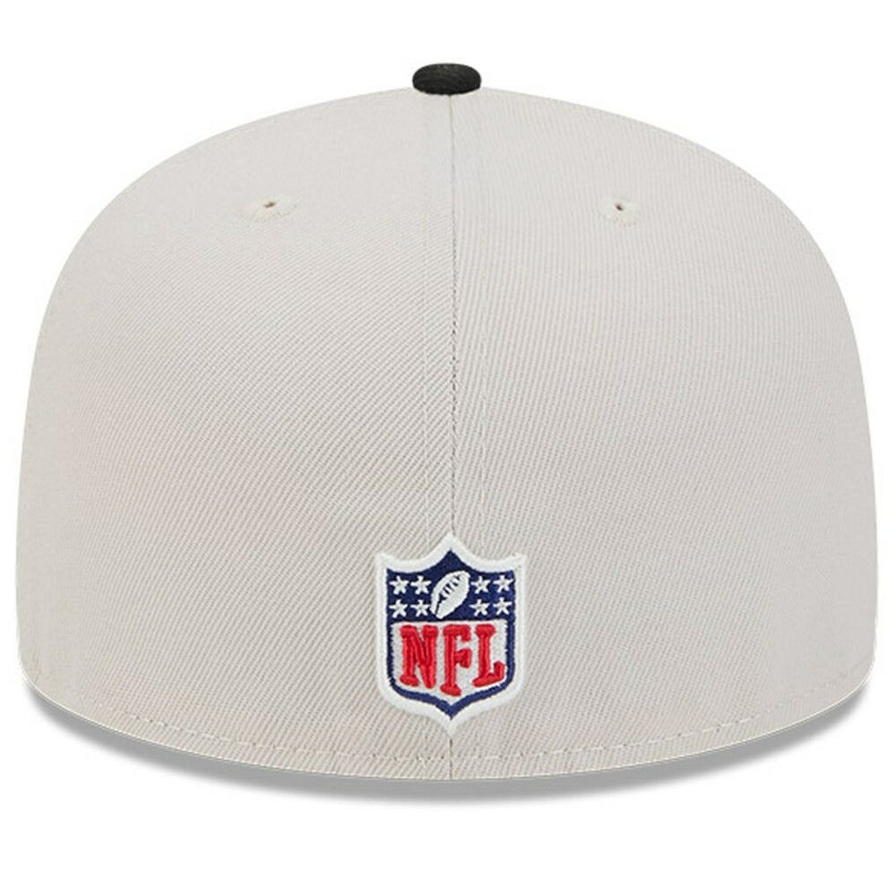 Jacksonville Jaguars New Era 2024 Sideline Historic 59FIFTY Fitted Hat - Stone/Black outlet