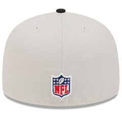 Jacksonville Jaguars New Era 2024 Sideline Historic 59FIFTY Fitted Hat - Stone/Black outlet