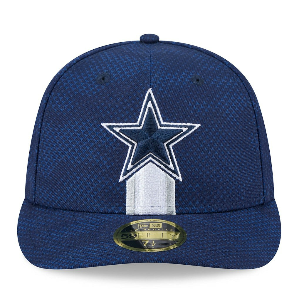 Dallas Cowboys New Era 2024 Sideline Low Profile 59FIFTY Fitted Hat - Navy cheap