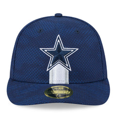 Dallas Cowboys New Era 2024 Sideline Low Profile 59FIFTY Fitted Hat - Navy cheap