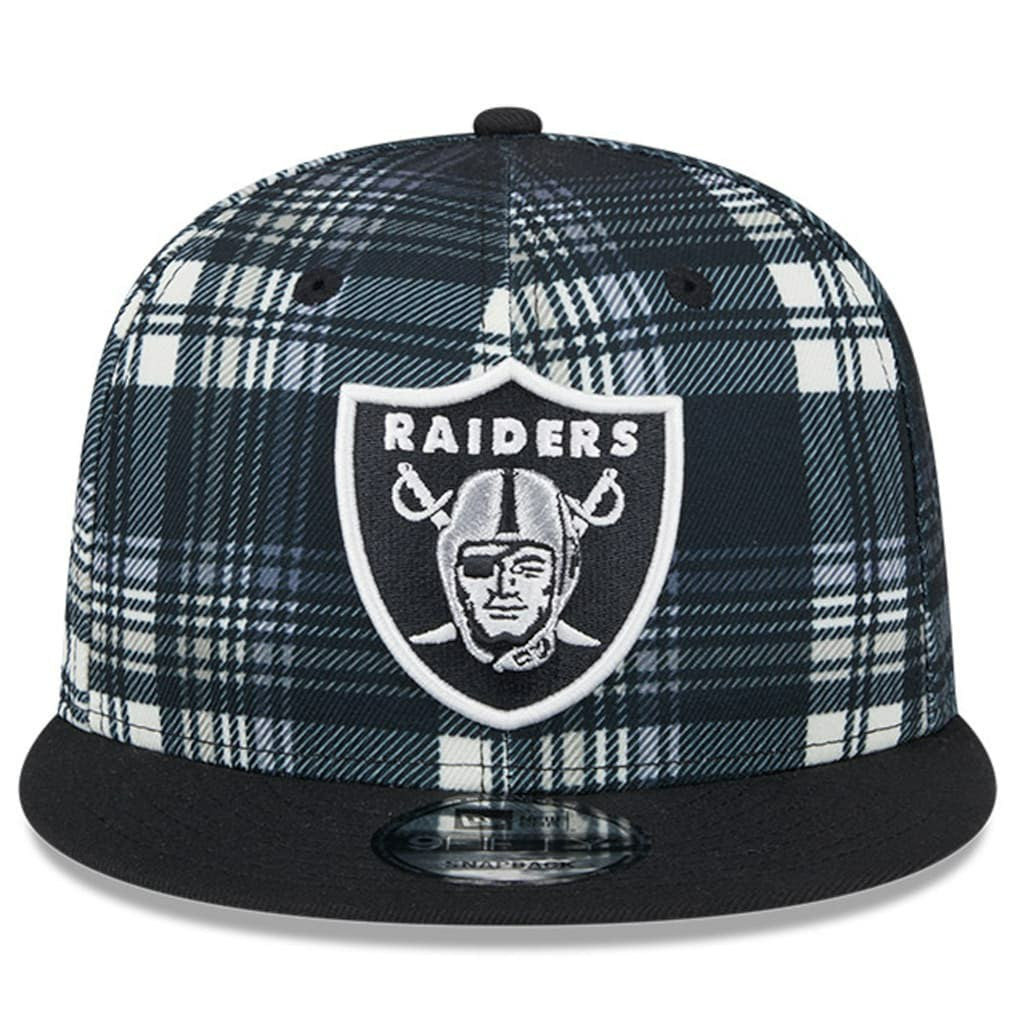 Las Vegas Raiders New Era 2024 Sideline Statement 9FIFTY Snapback Hat - Black discount