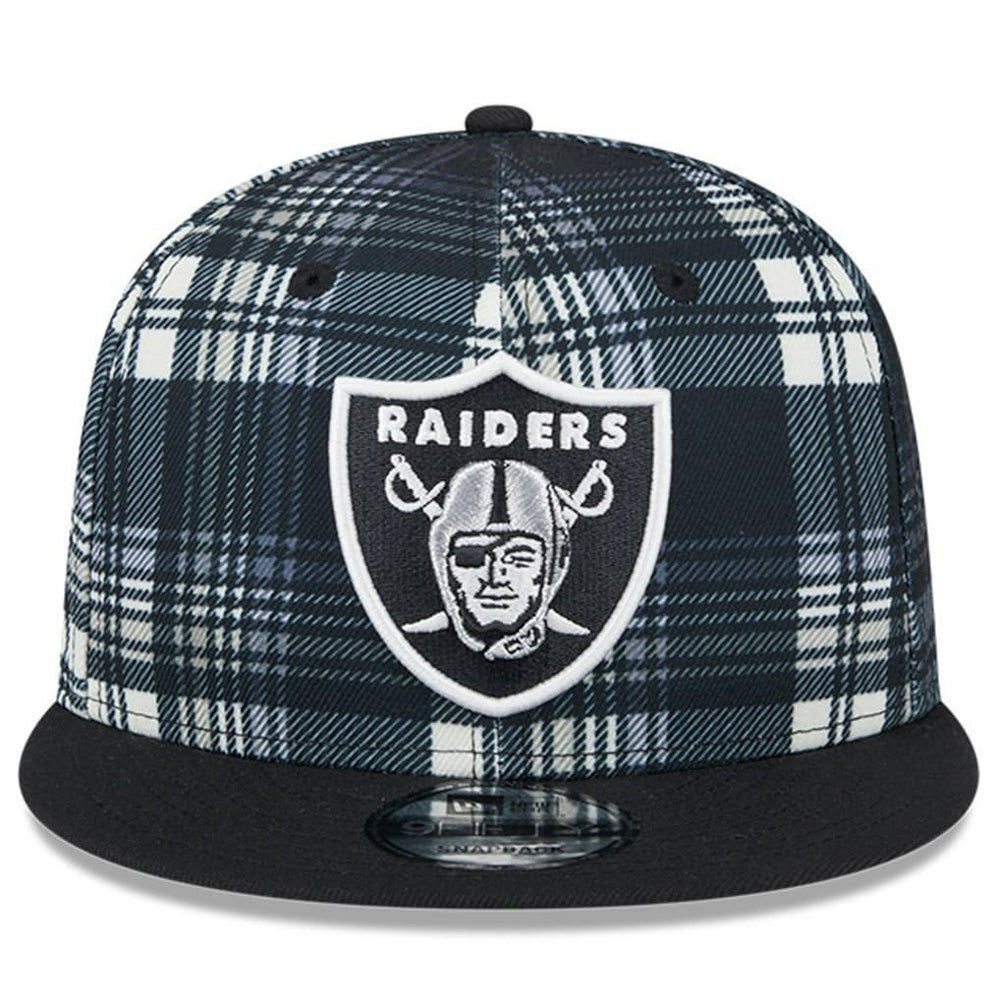 Las Vegas Raiders New Era 2024 Sideline Statement 9FIFTY Snapback Hat - Black discount