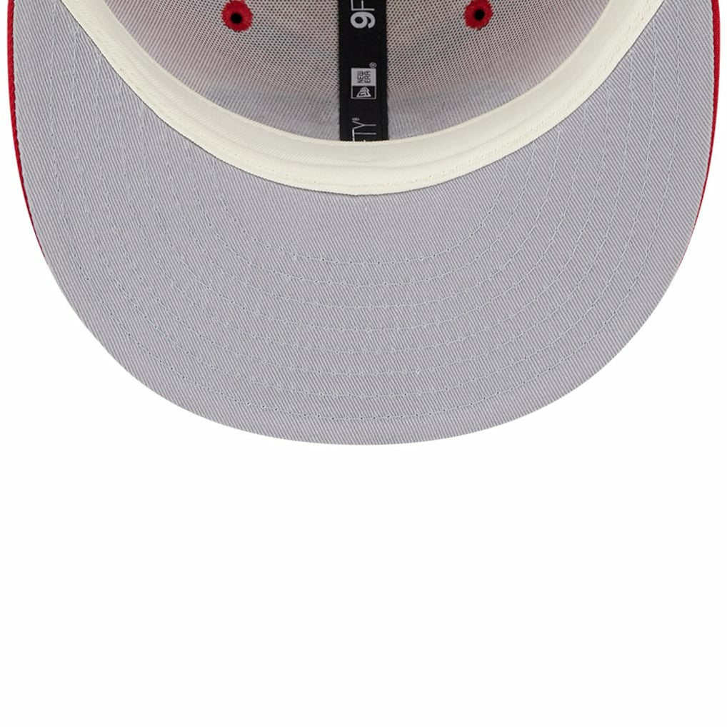 San Francisco 49ers New Era 2024 Sideline Statement 9FIFTY Snapback Hat - Scarlet cheap
