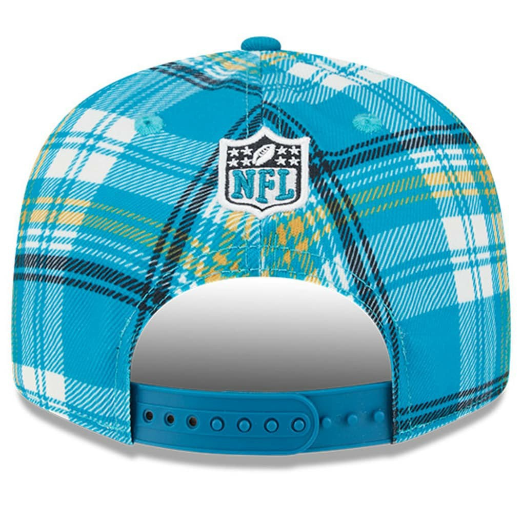 Jacksonville Jaguars New Era 2024 Sideline Statement 9FIFTY Snapback Hat - Teal on sale