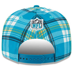Jacksonville Jaguars New Era 2024 Sideline Statement 9FIFTY Snapback Hat - Teal on sale