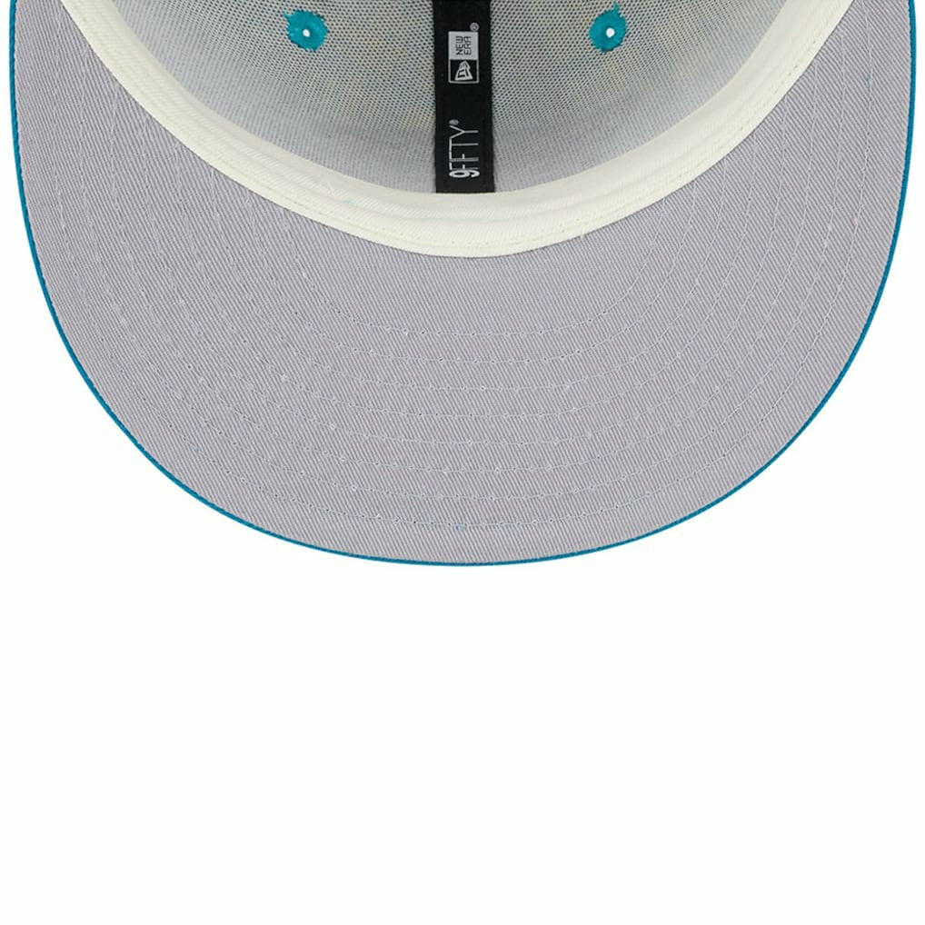 Jacksonville Jaguars New Era 2024 Sideline Statement 9FIFTY Snapback Hat - Teal on sale