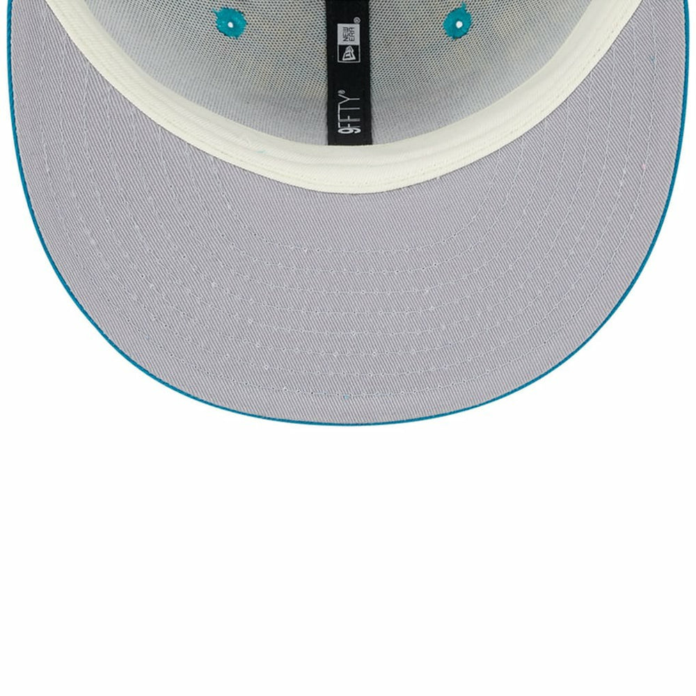 Jacksonville Jaguars New Era 2024 Sideline Statement 9FIFTY Snapback Hat - Teal on sale