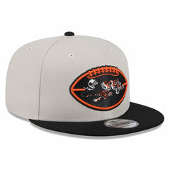 Cincinnati Bengals New Era 2024 Sideline Historic 9FIFTY Snapback Hat - Stone/Black for sale