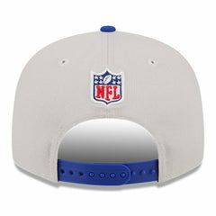 Buffalo Bills New Era 2024 Sideline Historic 9FIFTY Snapback Hat - Stone/Royal discount