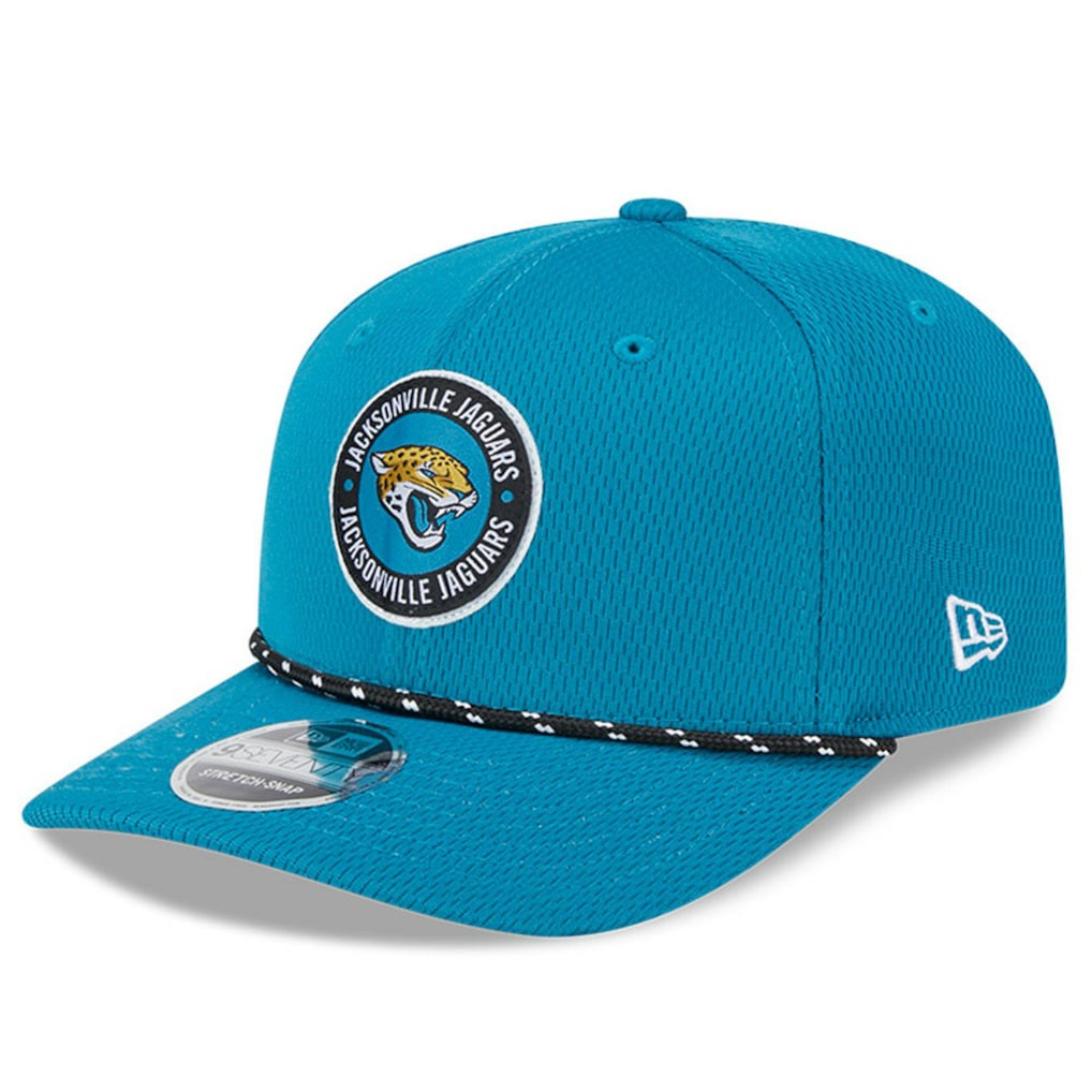 Jacksonville Jaguars New Era 2024 Sideline 9SEVENTY Stretch-Snap Hat - Teal for sale