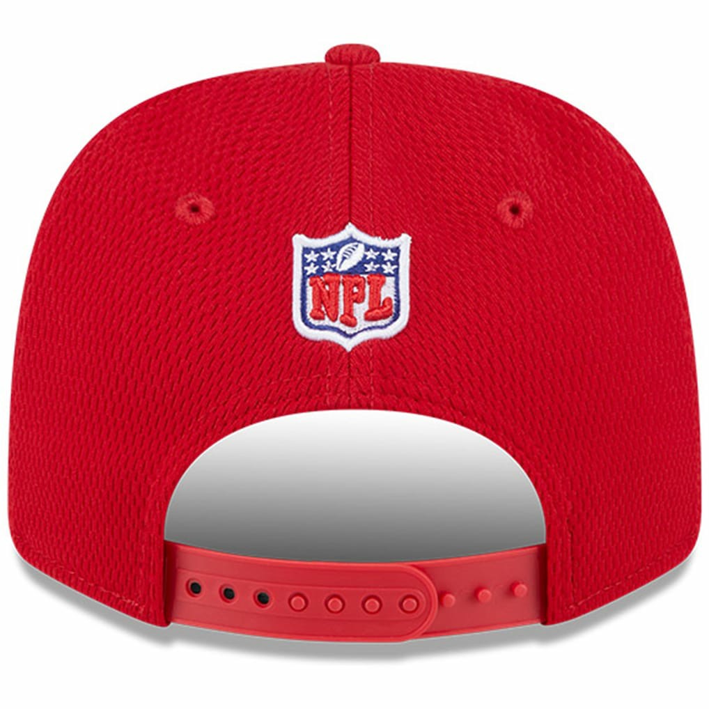 San Francisco 49ers New Era 2024 Sideline 9SEVENTY Stretch-Snap Hat - Scarlet for sale