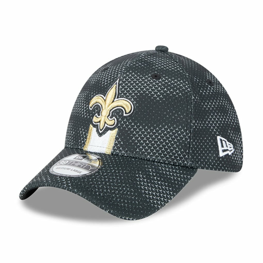 New Orleans Saints New Era 2024 Sideline 39THIRTY Flex Hat - Black on sale