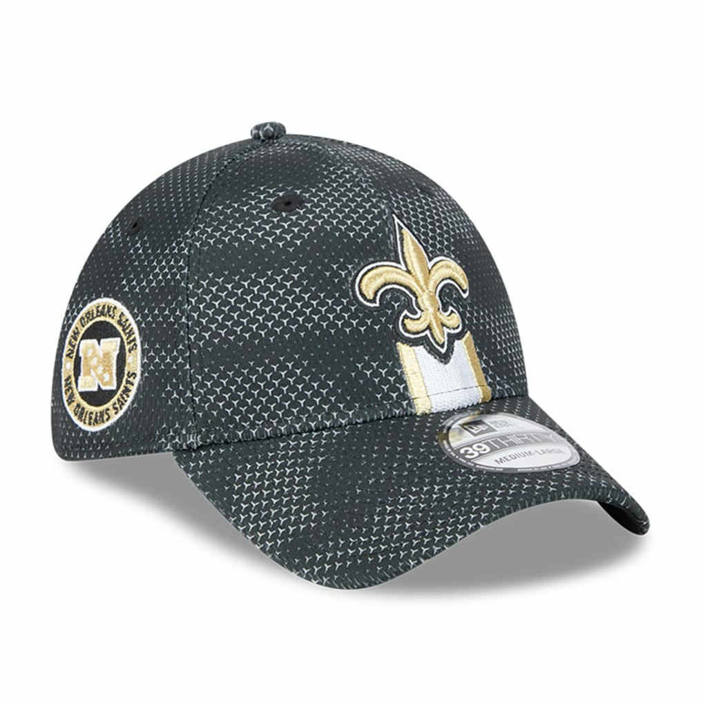 New Orleans Saints New Era 2024 Sideline 39THIRTY Flex Hat - Black on sale