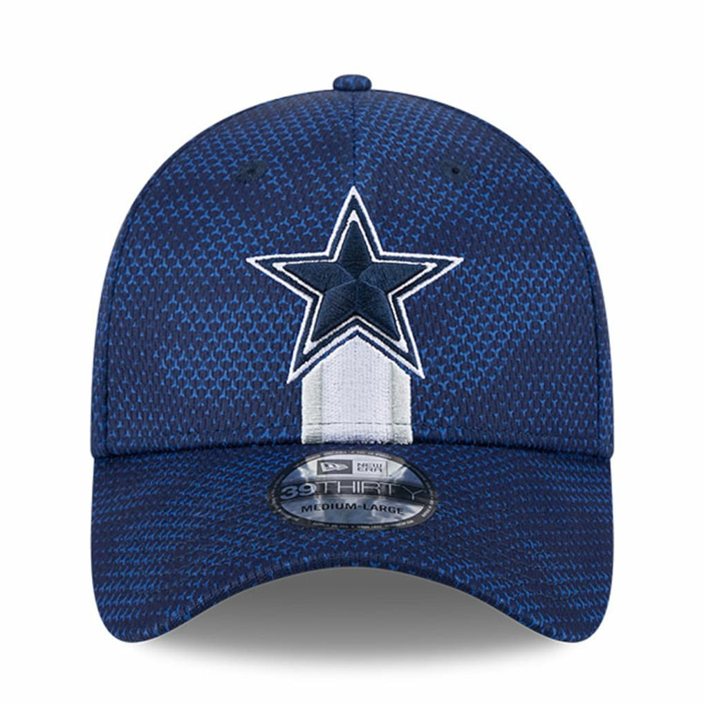 Dallas Cowboys New Era 2024 Sideline 39THIRTY Flex Hat - Navy on sale