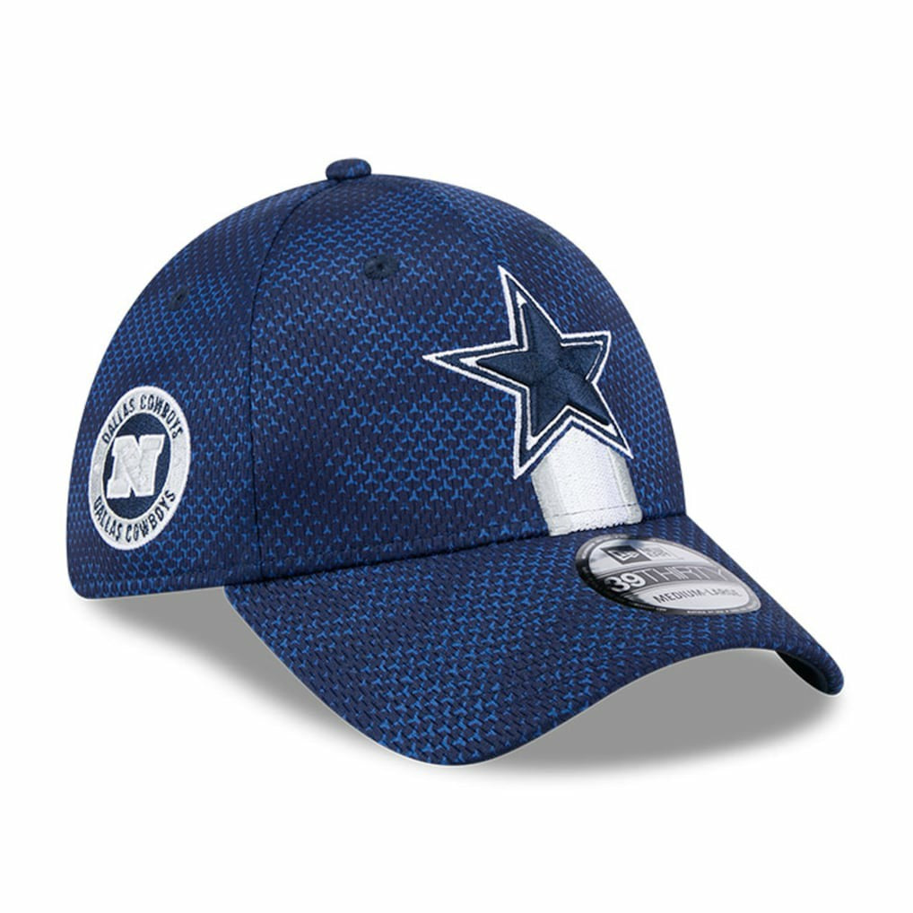 Dallas Cowboys New Era 2024 Sideline 39THIRTY Flex Hat - Navy on sale