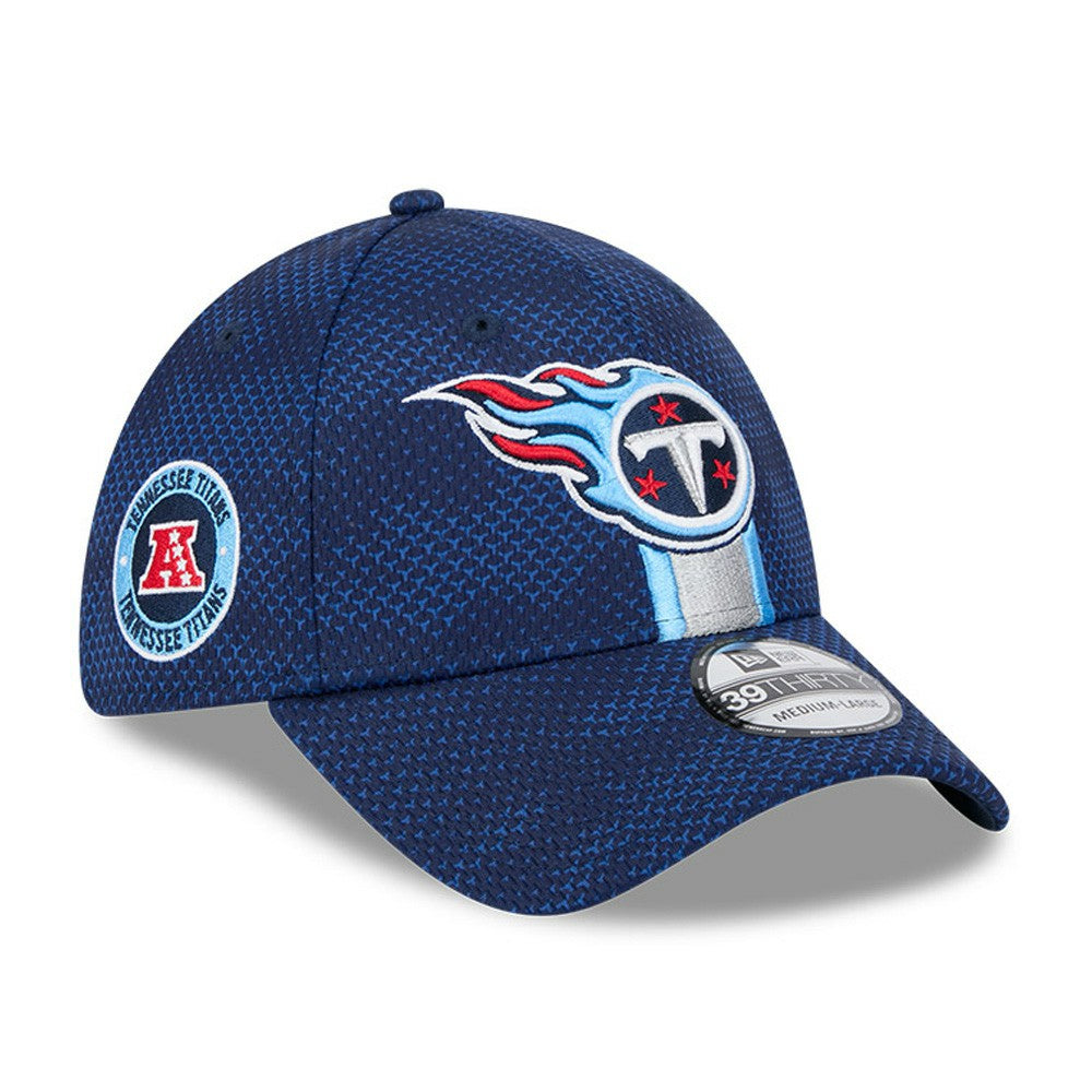 Tennessee Titans New Era 2024 Sideline 39THIRTY Flex Hat - Navy cheap