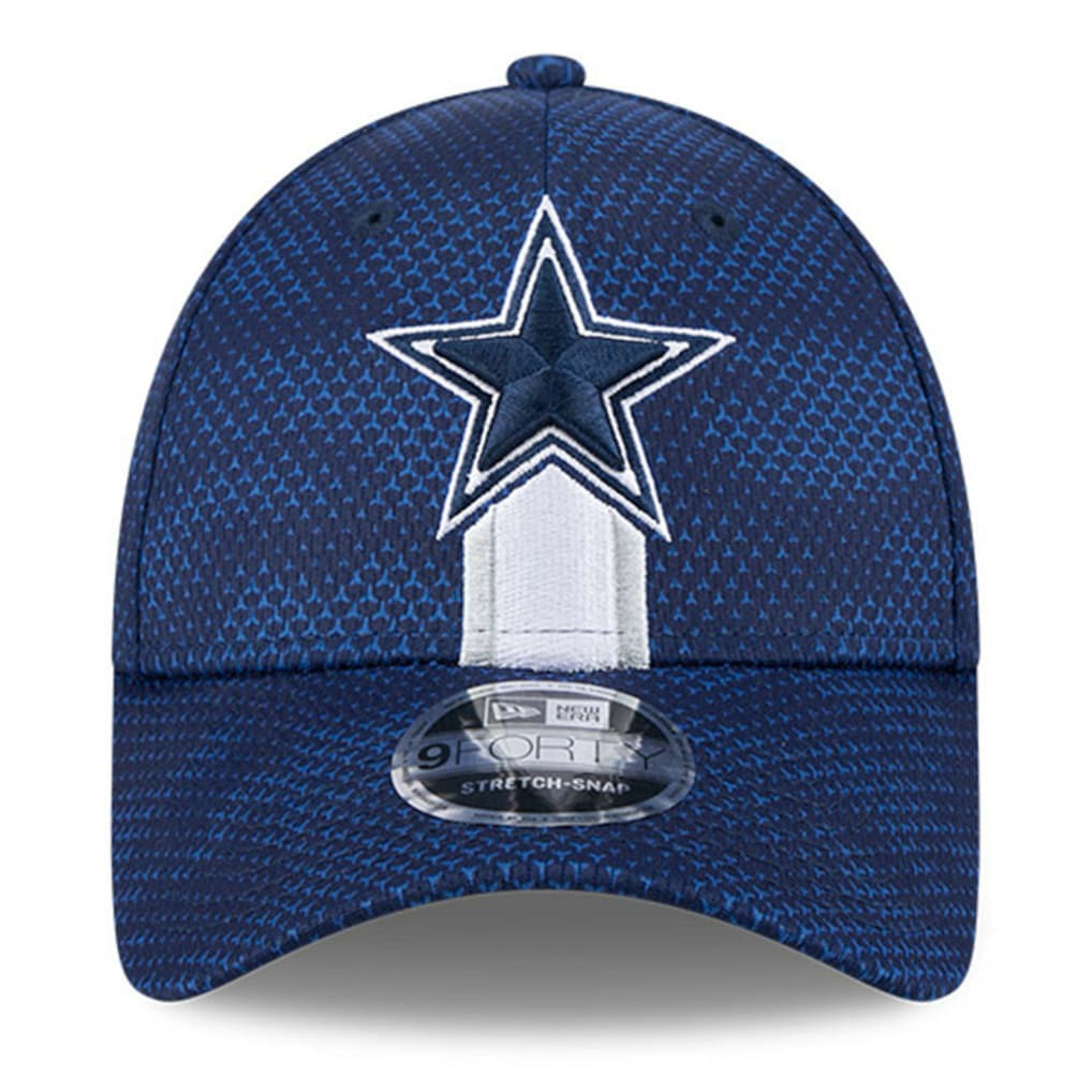 Dallas Cowboys New Era 2024 Sideline 9FORTY Stretch-Snap Hat - Navy discount