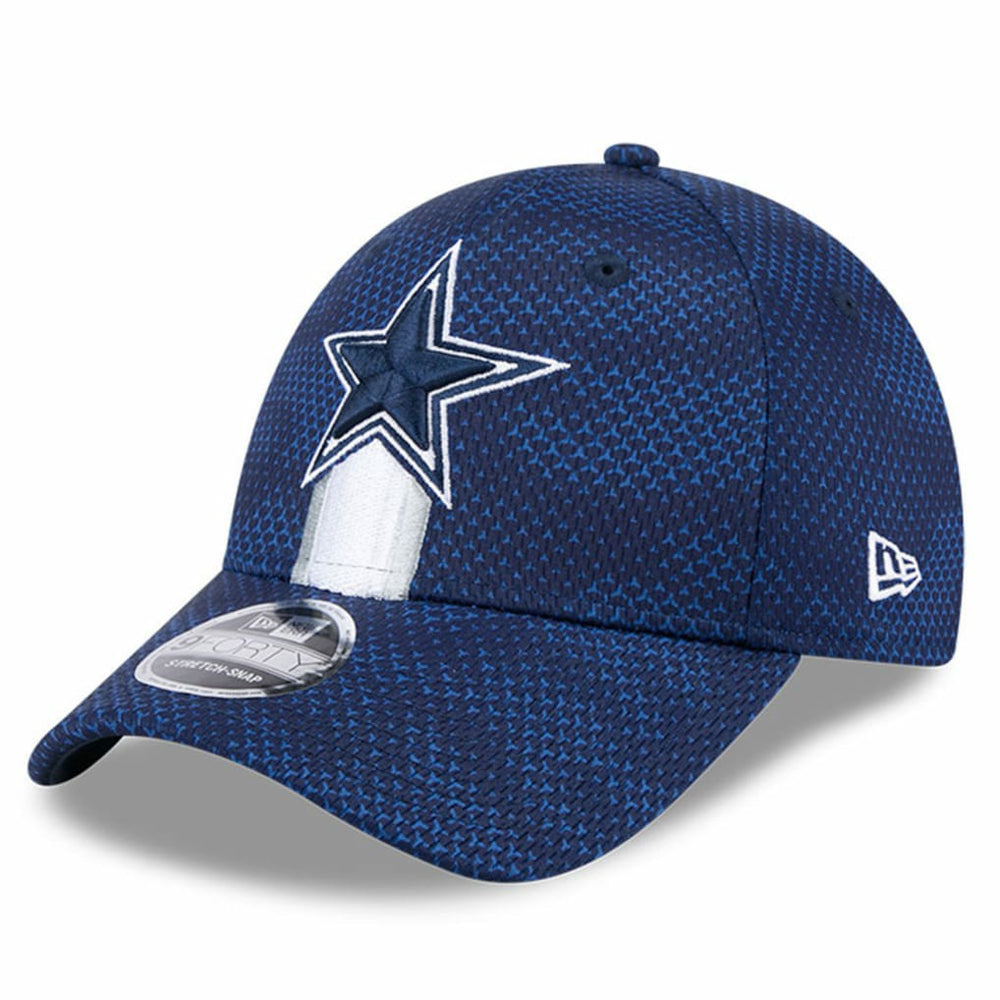 Dallas Cowboys New Era 2024 Sideline 9FORTY Stretch-Snap Hat - Navy discount