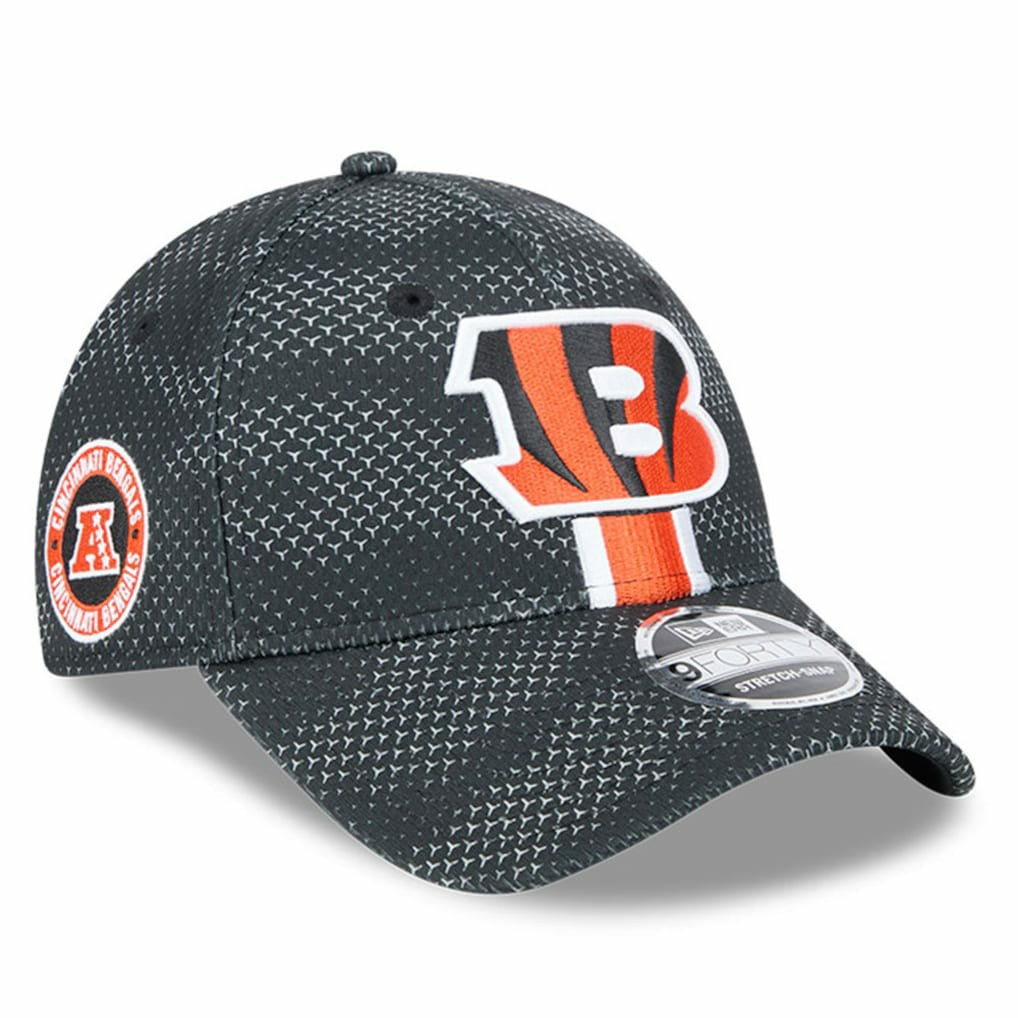 Cincinnati Bengals New Era 2024 Sideline 9FORTY Stretch-Snap Hat - Black online