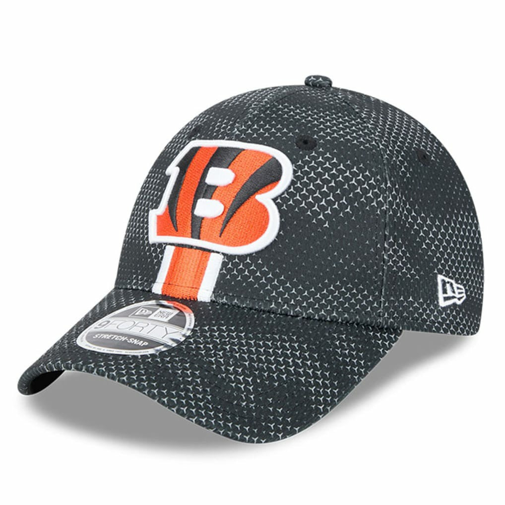 Cincinnati Bengals New Era 2024 Sideline 9FORTY Stretch-Snap Hat - Black online