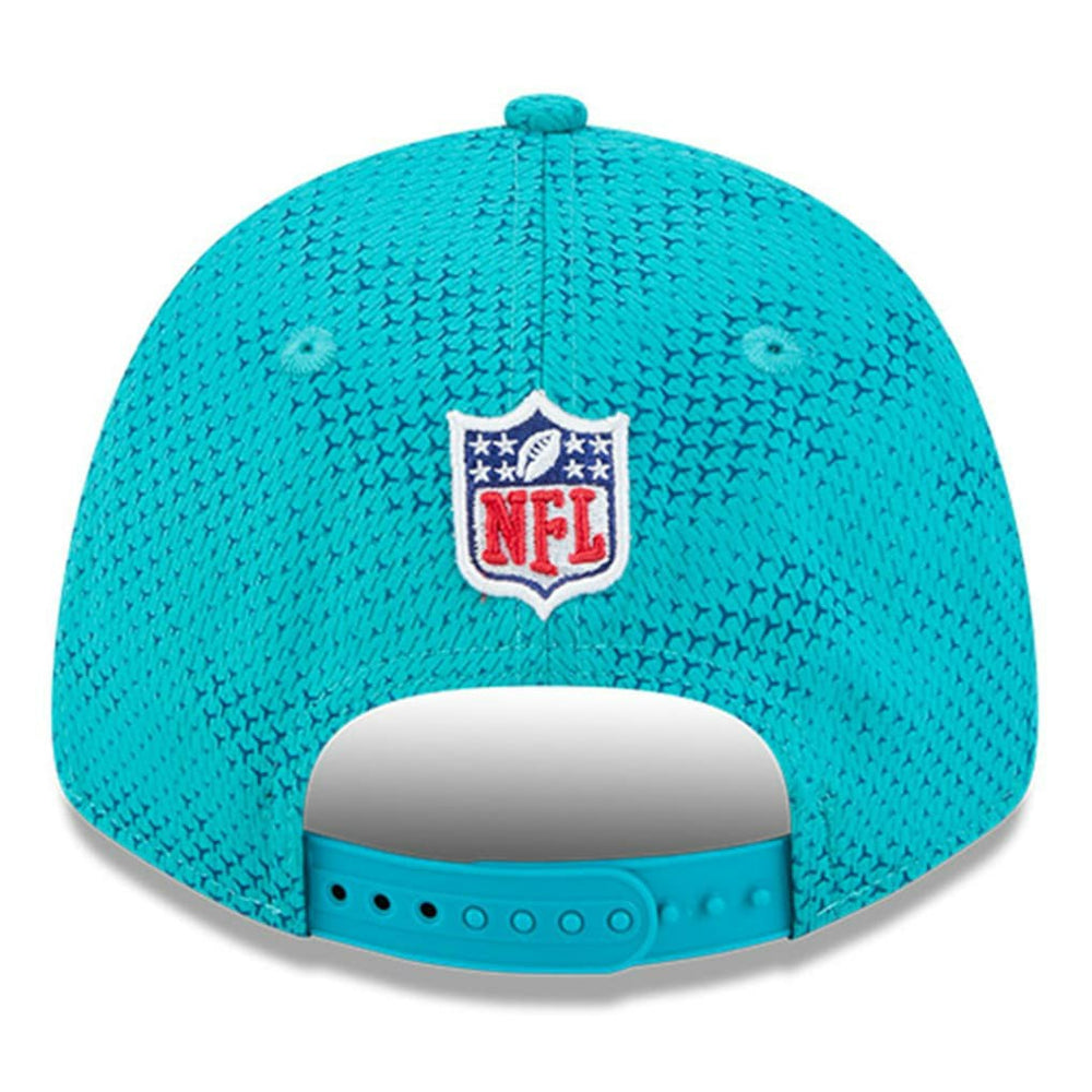 Miami Dolphins New Era 2024 Sideline 9FORTY Stretch-Snap Hat - Aqua cheap