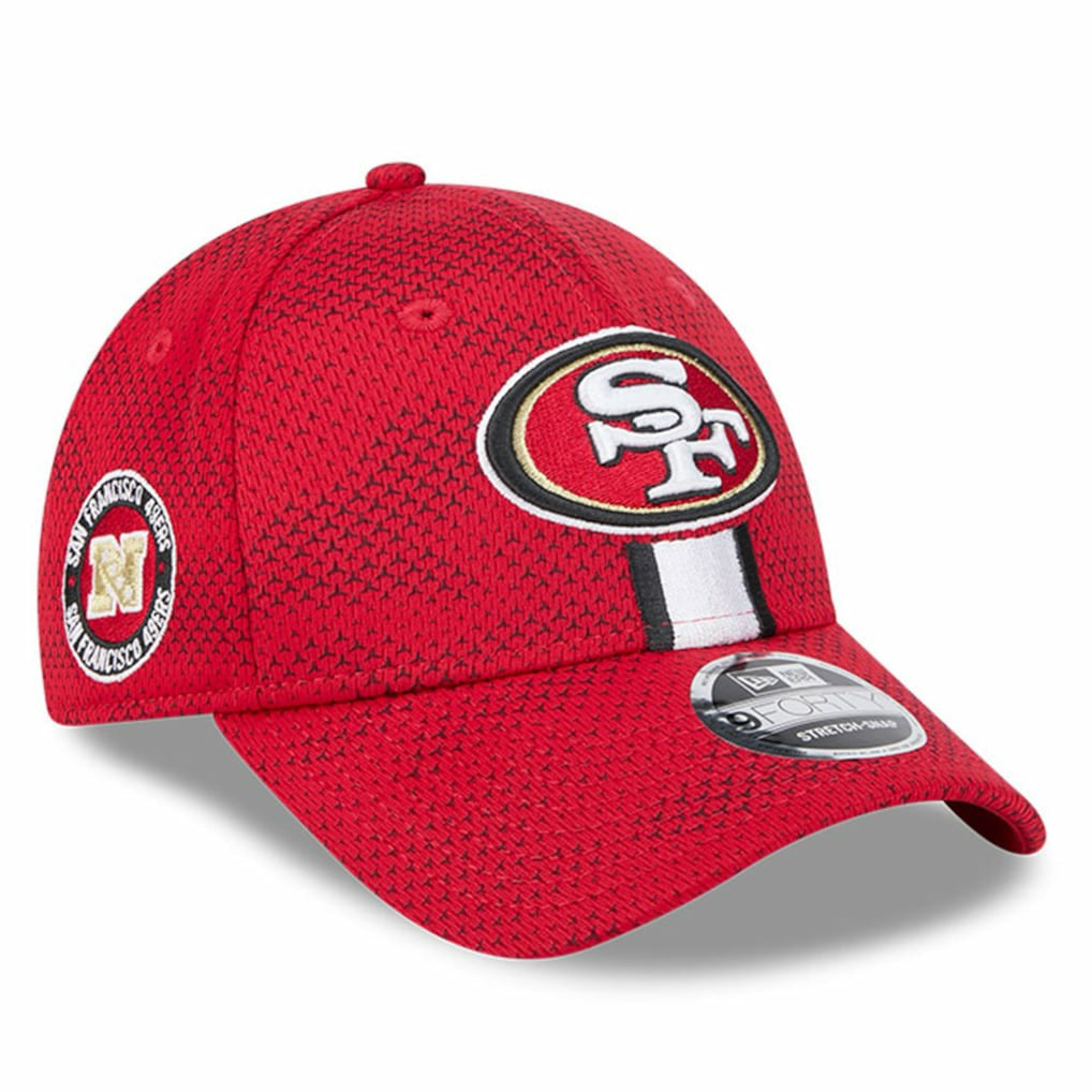 San Francisco 49ers New Era 2024 Sideline 9FORTY Stretch-Snap Hat - Scarlet online