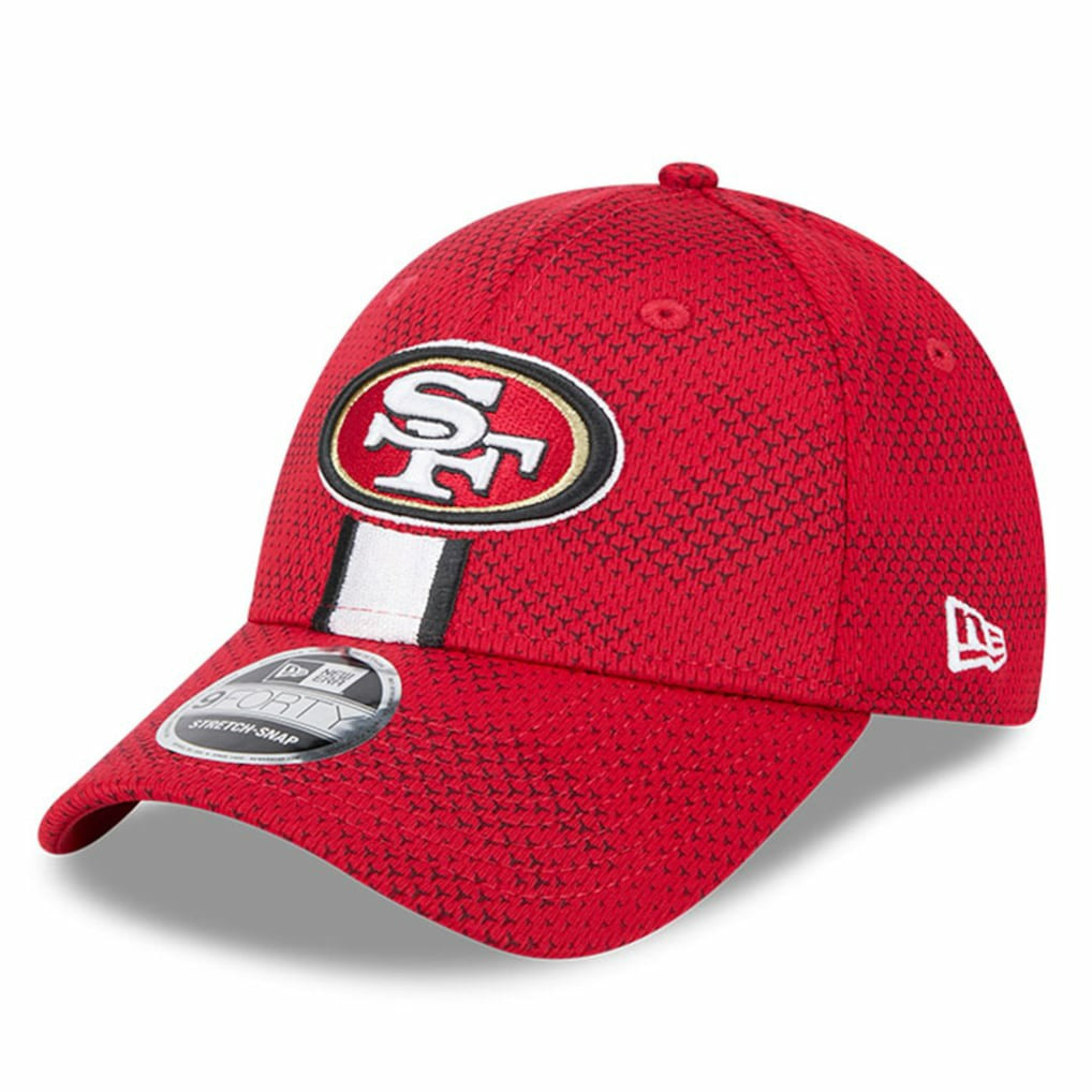 San Francisco 49ers New Era 2024 Sideline 9FORTY Stretch-Snap Hat - Scarlet online