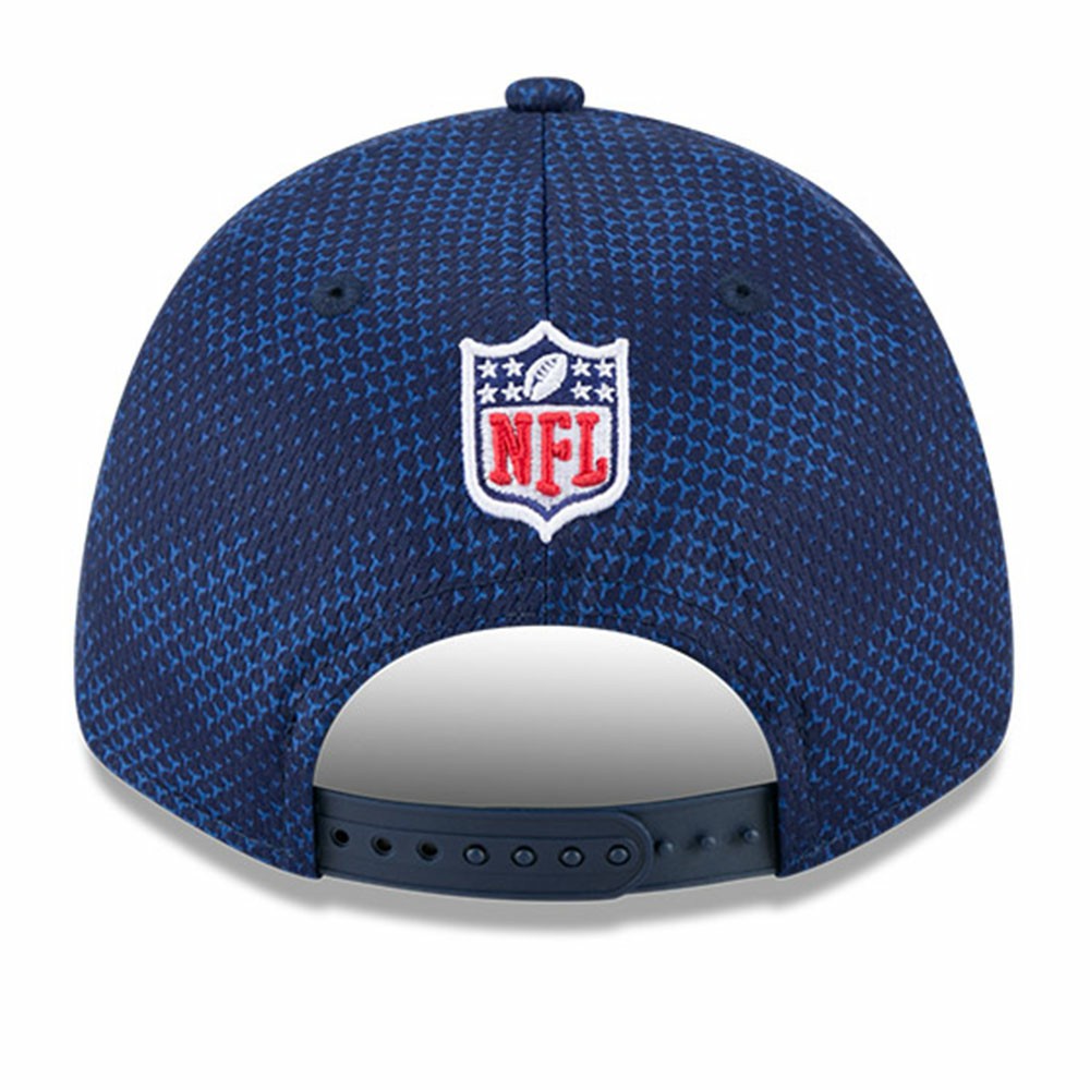 Tennessee Titans New Era 2024 Sideline 9FORTY Stretch-Snap Hat - Navy cheap