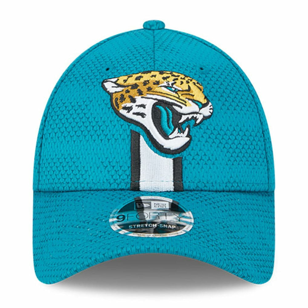 Jacksonville Jaguars New Era 2024 Sideline 9FORTY Stretch-Snap Hat - Teal online