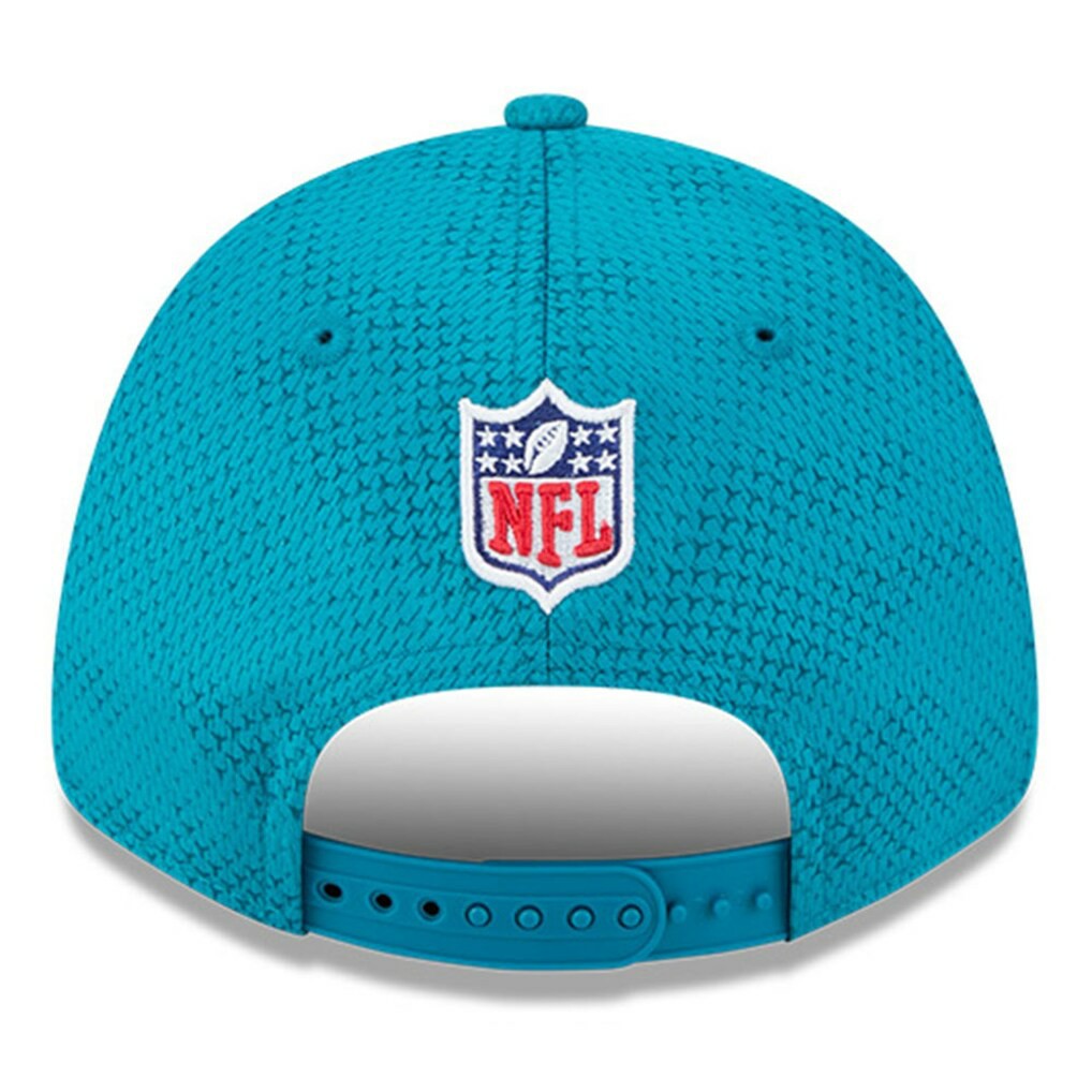 Jacksonville Jaguars New Era 2024 Sideline 9FORTY Stretch-Snap Hat - Teal online