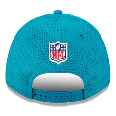 Jacksonville Jaguars New Era 2024 Sideline 9FORTY Stretch-Snap Hat - Teal online