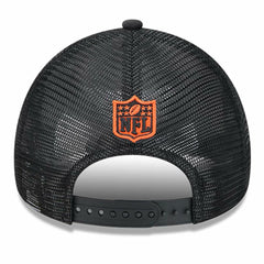 Cincinnati Bengals New Era 2024 Sideline Historic 9FORTY A-Frame Trucker Adjustable Hat - Stone/Black online