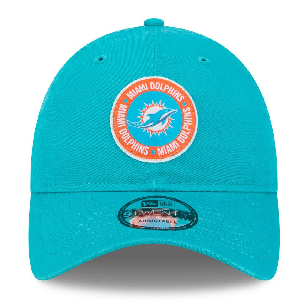 Miami Dolphins New Era 2024 Sideline 9TWENTY Adjustable Hat - Aqua online