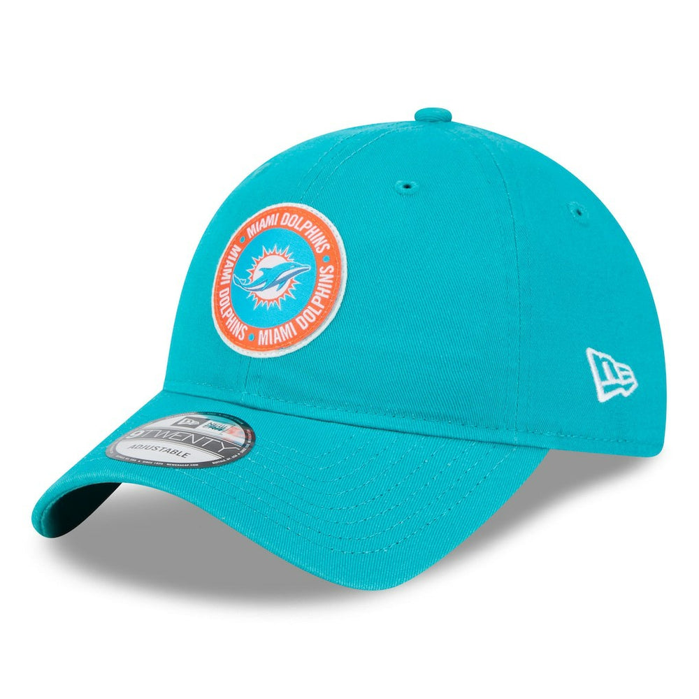 Miami Dolphins New Era 2024 Sideline 9TWENTY Adjustable Hat - Aqua online