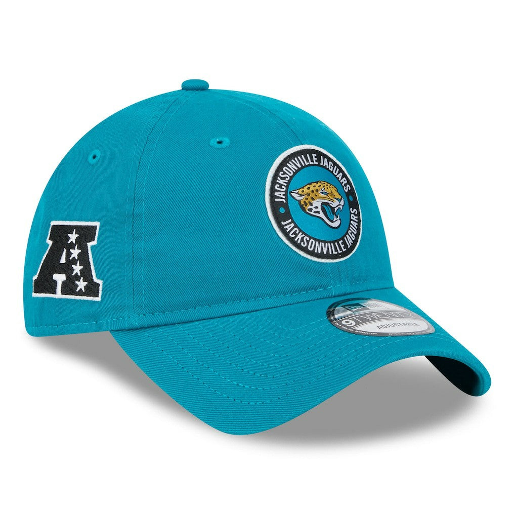Jacksonville Jaguars New Era 2024 Sideline 9TWENTY Adjustable Hat - Teal outlet