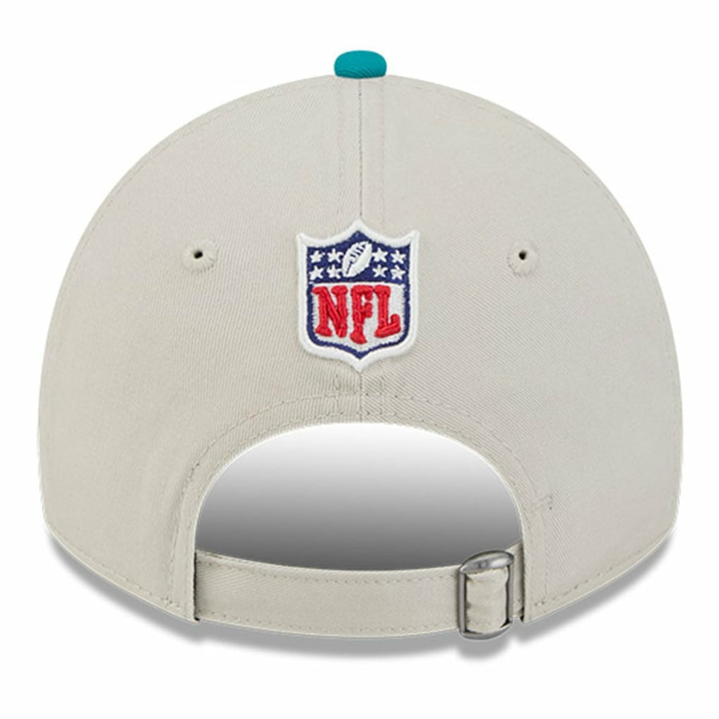 Miami Dolphins New Era 2024 Sideline Historic 9TWENTY Adjustable Hat - Stone/Aqua outlet