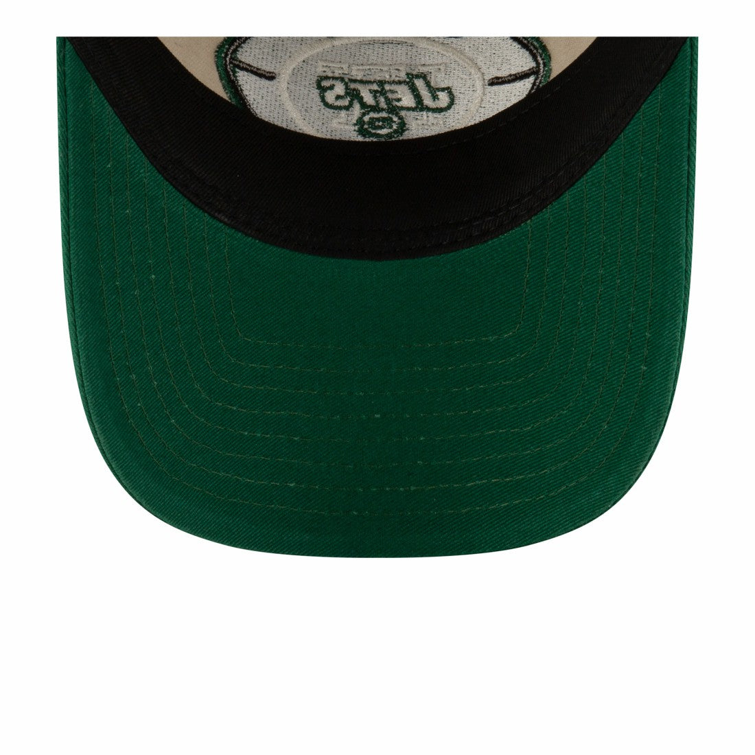 New York Jets New Era 2024 Sideline Historic 9TWENTY Adjustable Hat - Stone/Green outlet