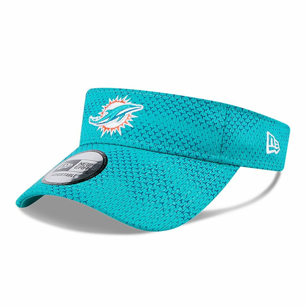 Miami Dolphins New Era 2024 Sideline Visor - Aqua outlet