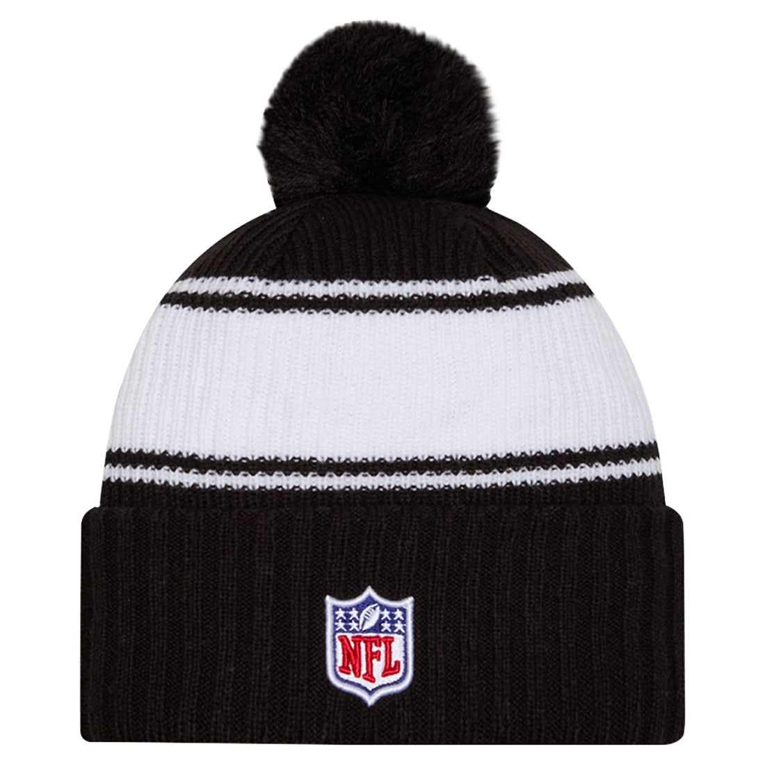 New York Jets New Era 2024 Sideline Cuffed Knit Hat with Pom - Black online