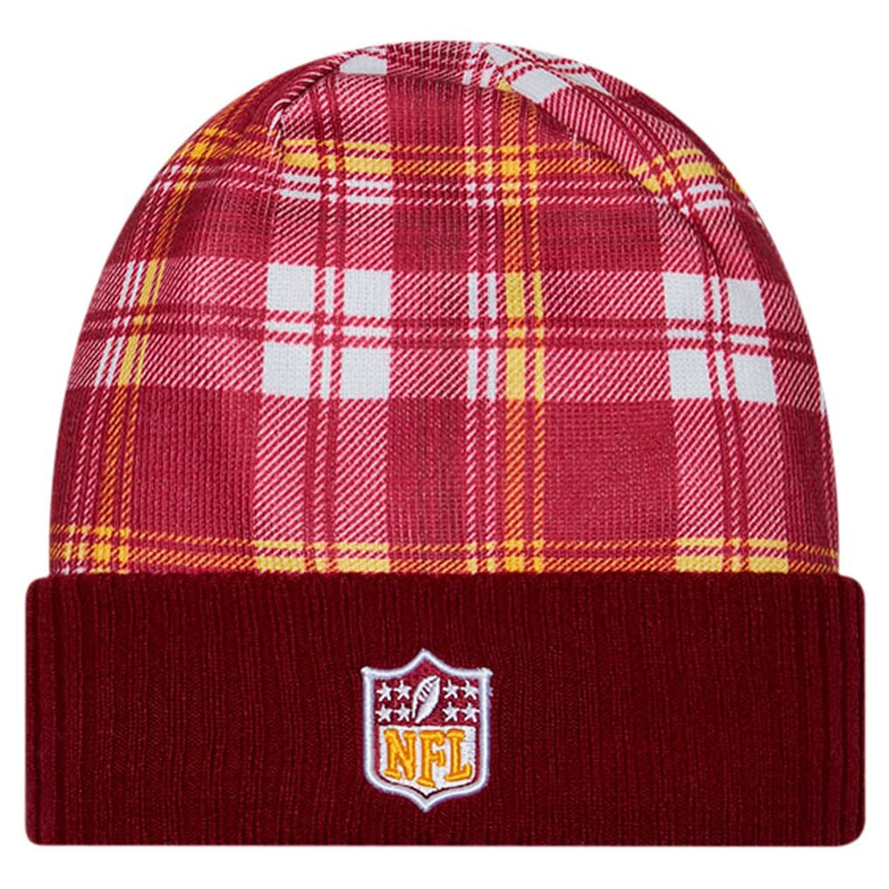 Washington Commanders New Era Sideline Statement Cuffed Knit Hat - Burgundy discount